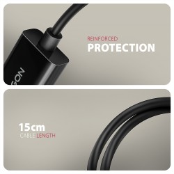 RVD-HI20N Adapter aktywny DisplayPort -> HDMI 1.4, 4K/60Hz, … | PartsPC.pl