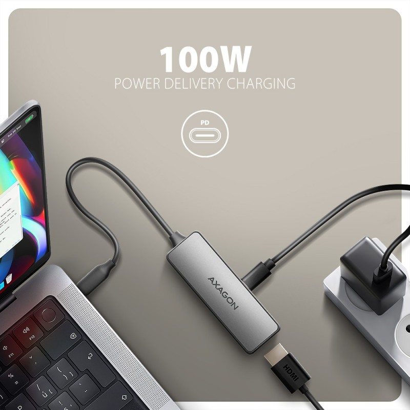 RVC-HI8KPD Adapter aktywny USB-C -> HDMI 8K/60Hz, Aluminum, … | PartsPC.pl