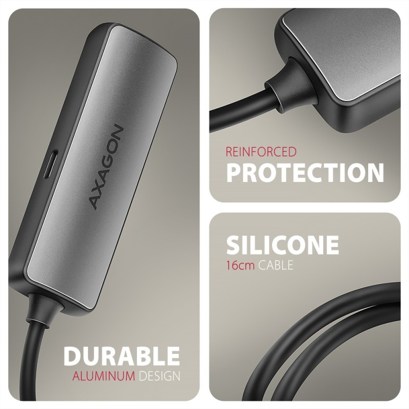RVC-HI8KPD Adapter aktywny USB-C -> HDMI 8K/60Hz, Aluminum, … | PartsPC.pl