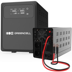 Zasilacz awaryjny UPS AVR PowerCore 800W/1200VA 12VDC | PartsPC.pl