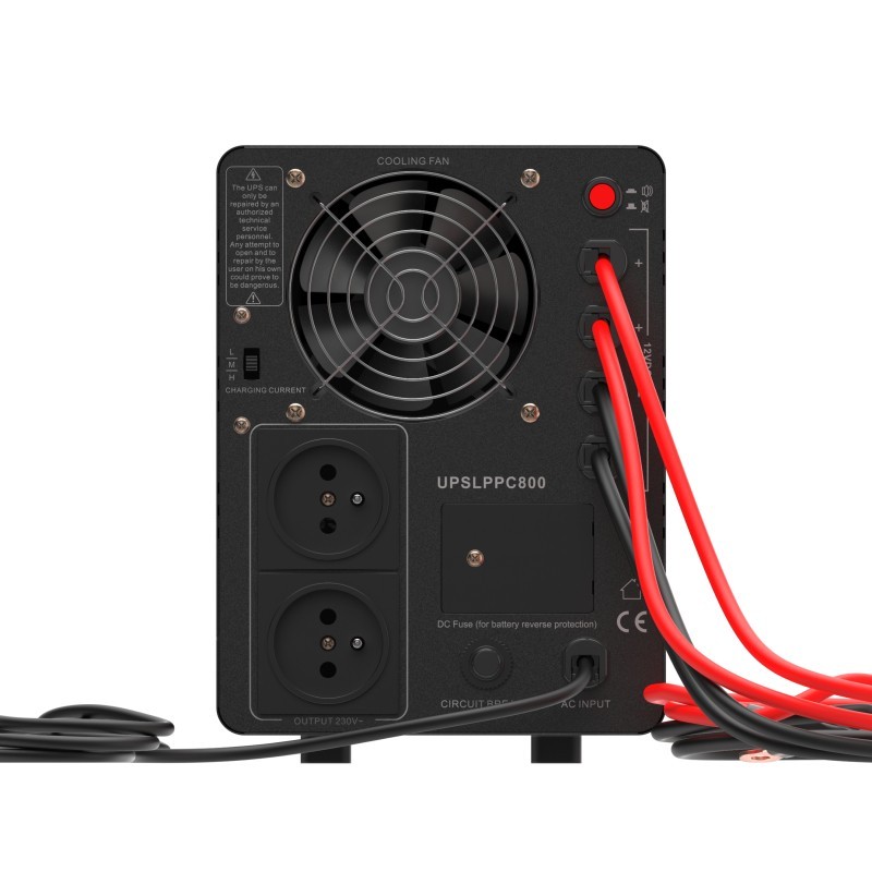 Zasilacz awaryjny UPS AVR PowerCore 800W/1200VA 12VDC | PartsPC.pl