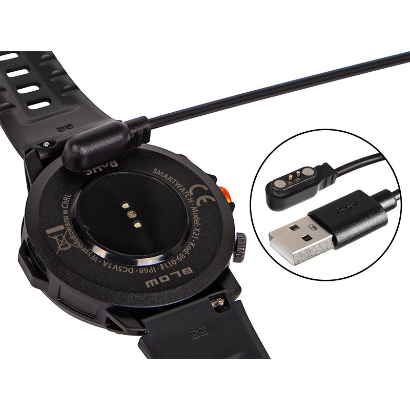 Smartwatch X21 Bluetooth czarny | PartsPC.pl