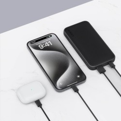 PB-Y46 Power Bank | 10000 mAh | 15W | 2xUSB | LED | kabel US… | PartsPC.pl