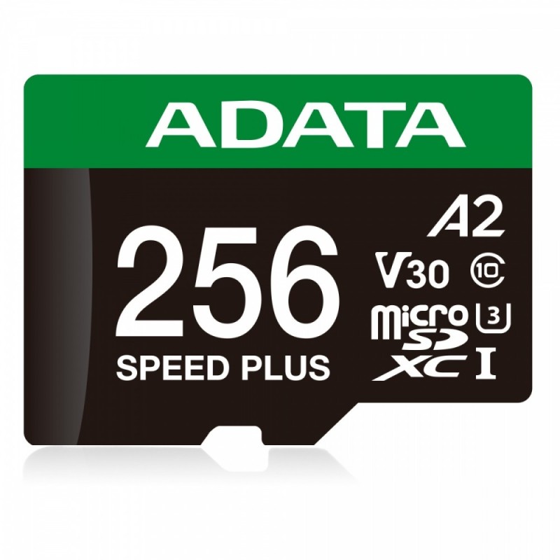 Karta microSD Speed Plus 256GB UHS1 U3 V30 A2 180/160 MB/s | PartsPC.pl