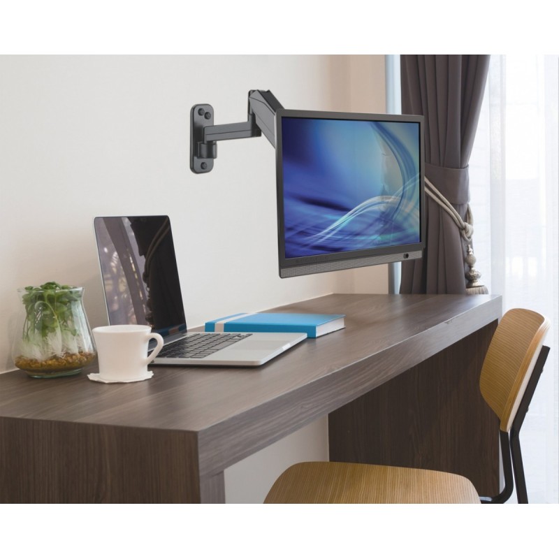 Uchwyt ścienny do TV 17-32cali LED/LCD 9kg obrotowy gazowy | PartsPC.pl