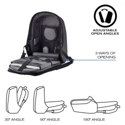 Plecak antykradzieżowy BOBBY HERO XL BLACK | PartsPC.pl