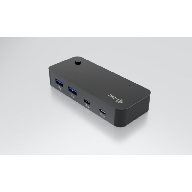 Universal KVM HUB 2x USB-C + 2x USB-A 3.0 | PartsPC.pl