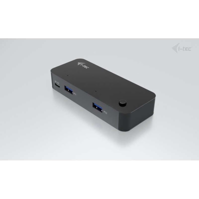 Universal KVM HUB 2x USB-C + 2x USB-A 3.0 | PartsPC.pl