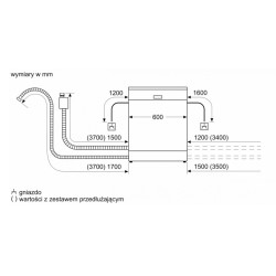 Zmywarka serie 6, 3 kosz SMD6ECX12E | PartsPC.pl