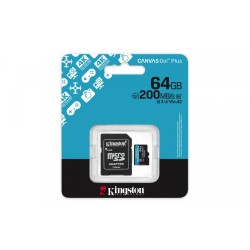 Karta microSD 64GB CanvasGo! Plus 200MB/s A2 U3 V30 + adapte… | PartsPC.pl