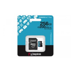 Karta microSD 256GB CanvasGo! Plus 200MB/s A2 U3 V30 + adapt… | PartsPC.pl