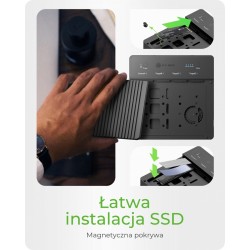 Duplicator (klonowanie 1:3) dla NVMe M.2 SSD IB-4013MCL-C4 4… | PartsPC.pl
