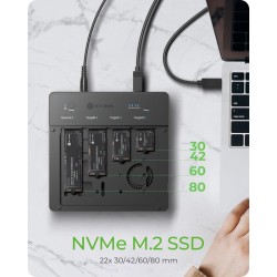 Duplicator (klonowanie 1:3) dla NVMe M.2 SSD IB-4013MCL-C4 4… | PartsPC.pl