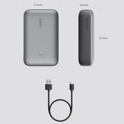 PB-Y57 Mini Power Bank | 20000mAh | 22.5W | 2xUSB | PD 3.0 Q… | PartsPC.pl