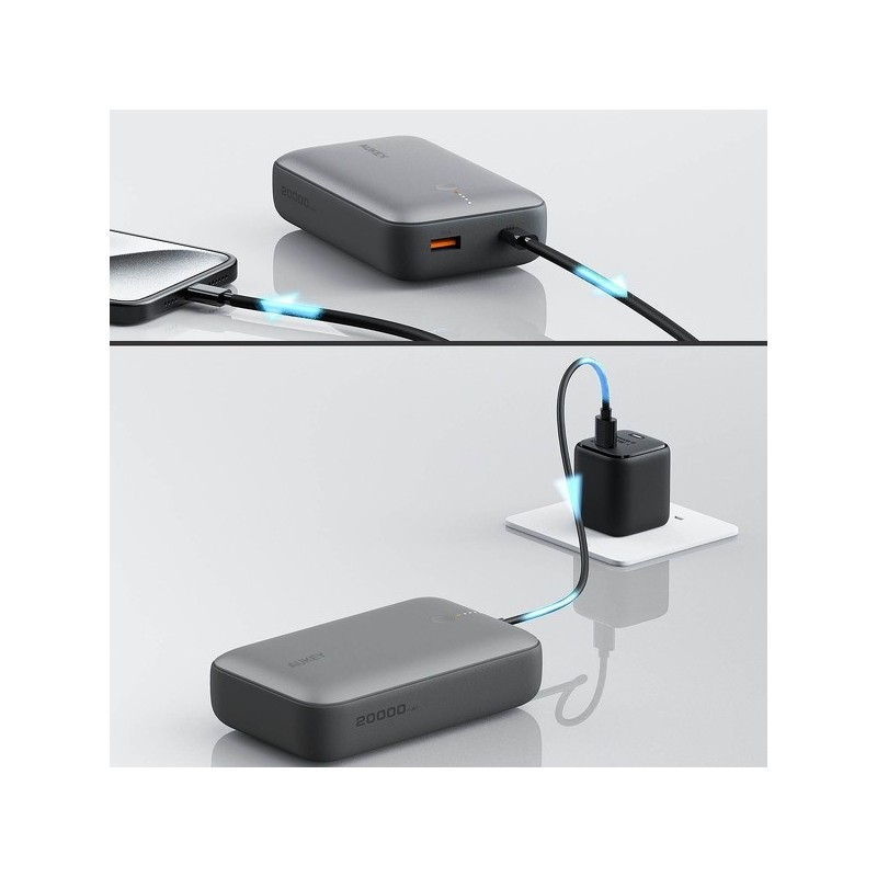 PB-Y57 Mini Power Bank | 20000mAh | 22.5W | 2xUSB | PD 3.0 Q… | PartsPC.pl