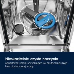 Zmywarka do zabudowy AirDry panel EES42210IX | PartsPC.pl
