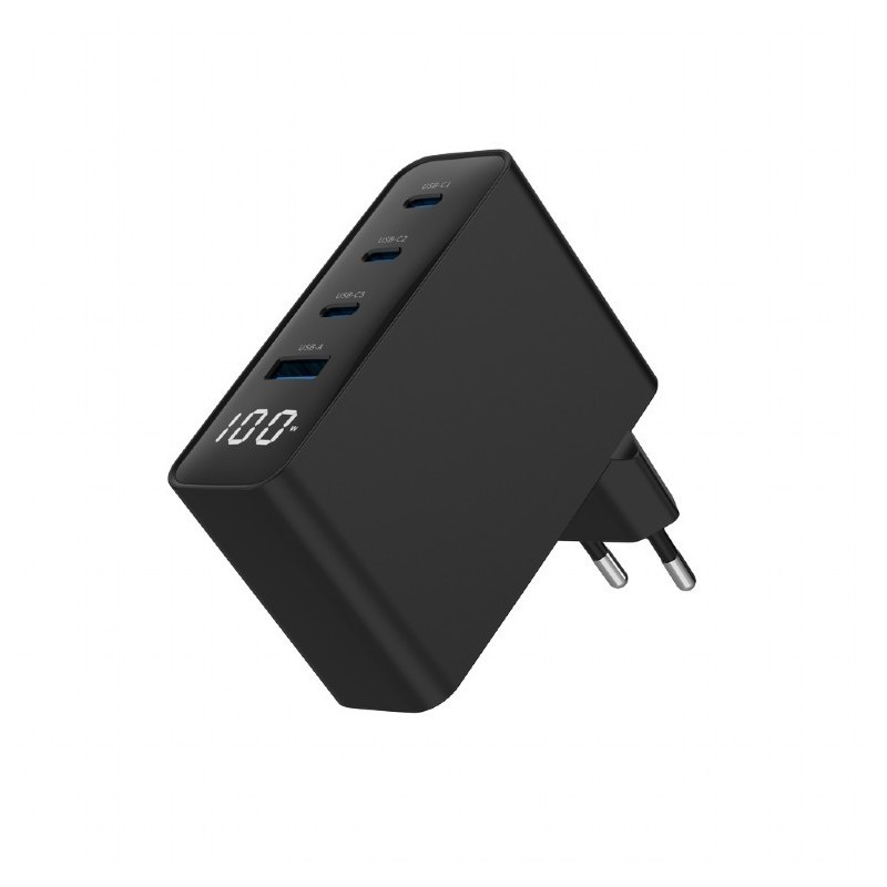 Ładowarka uniwersalna 100W GaN 1xUSB-A 3xUSB-C szybkie ładow… | PartsPC.pl