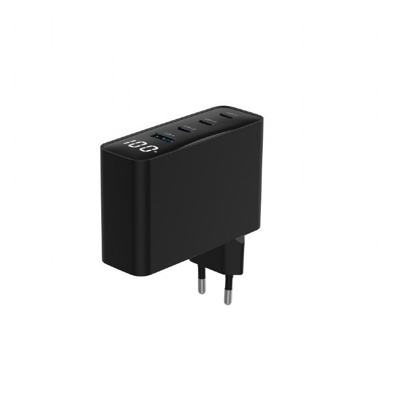 Ładowarka uniwersalna 100W GaN 1xUSB-A 3xUSB-C szybkie ładow… | PartsPC.pl