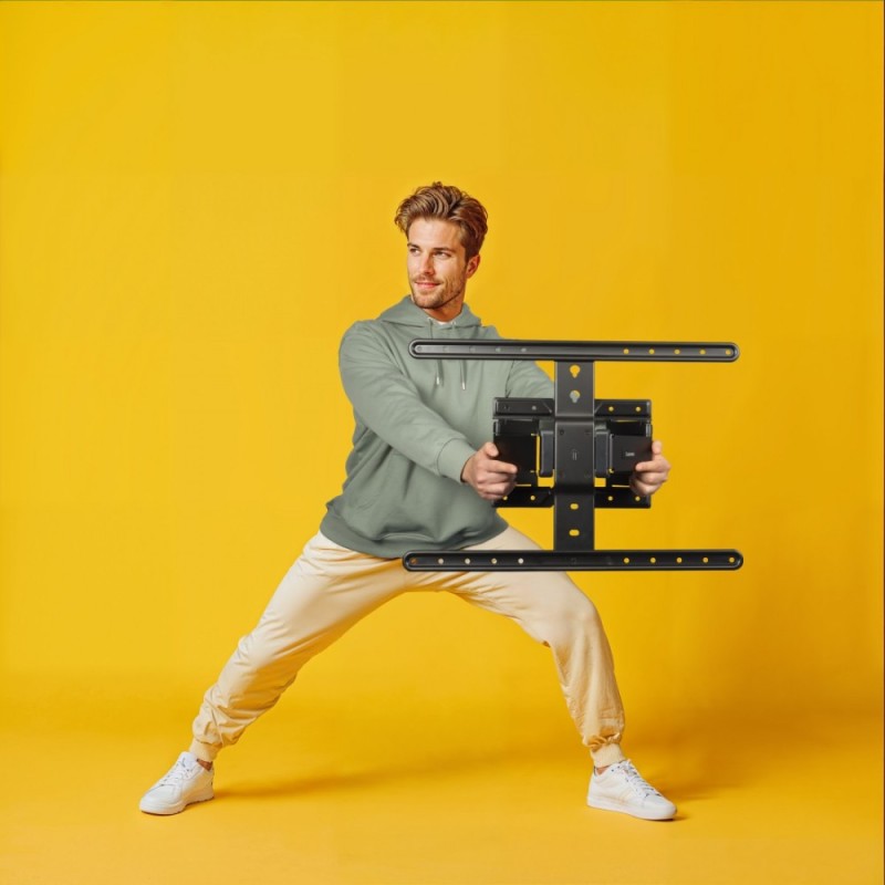 Uchwyt LCD/LED 600x400 fullmotion 90' | PartsPC.pl