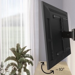 Uchwyt LCD/LED 600x400 fullmotion 90' | PartsPC.pl