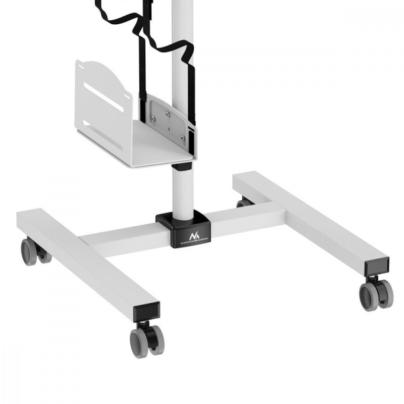 Stand wózek do monitora CPU na kółkach MC-793 W Biały | PartsPC.pl