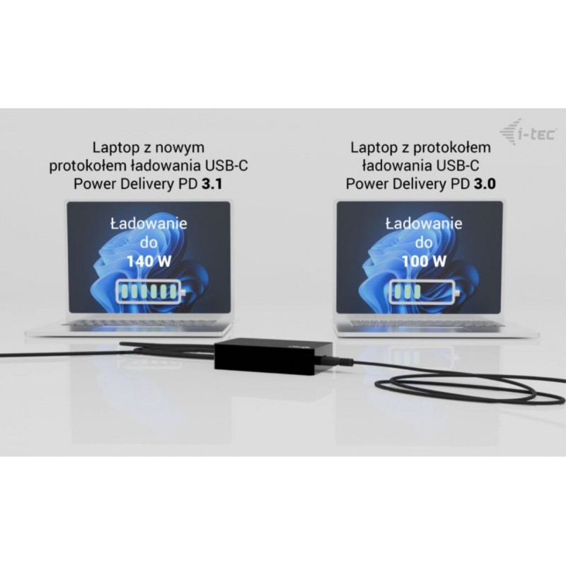 Zasilacz Universal Charger USB-C PD 3.1 140 W | PartsPC.pl