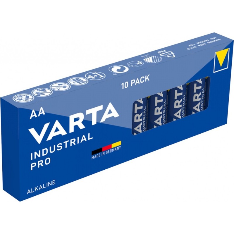 Baterie alkaliczne R6 Industrial PRO 10 sztuk karton | PartsPC.pl