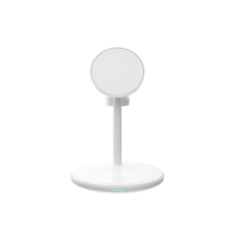 MagScape Ładowarka Indukcyjna 3w1 MagSafe magnetyczna Biała | PartsPC.pl