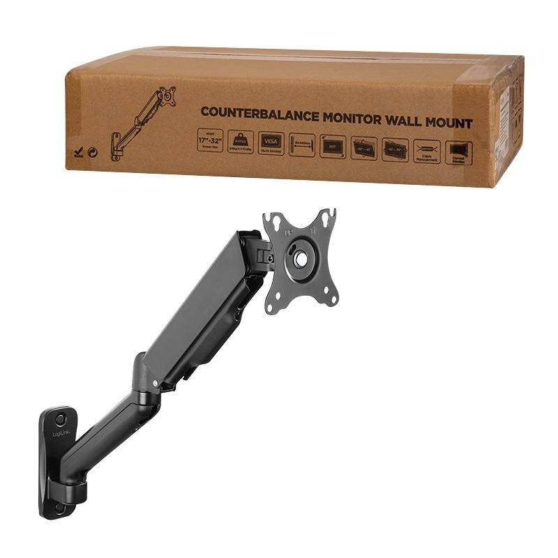 Uchwyt do monitora,VESA , 17-32', max. 9kg | PartsPC.pl