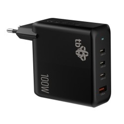 Ładowarka sieciowa 3x USB C + USB A Power Delivery czarna, G… | PartsPC.pl