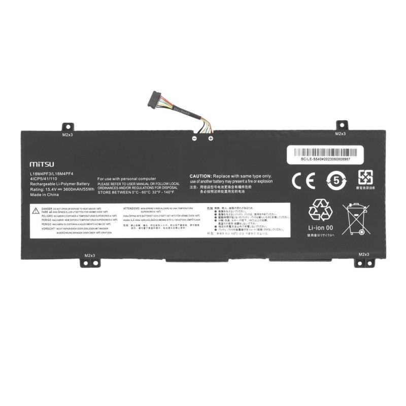 Bateria L18M4PF3 L18C4PF4 do Lenovo IdeaPad S540 3600 mAh (5… | PartsPC.pl