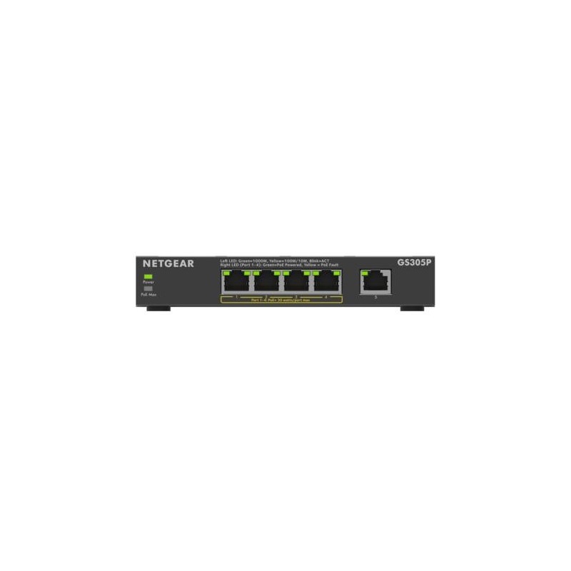 Przełącznik niezarządzalny GS305P-300EUS PoE+ Gigabit 5-port… | PartsPC.pl