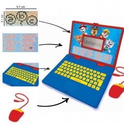 Laptop edukacyjny Psi Patrol dwujęzyczny PL/ ENG 124 aktywno… | PartsPC.pl
