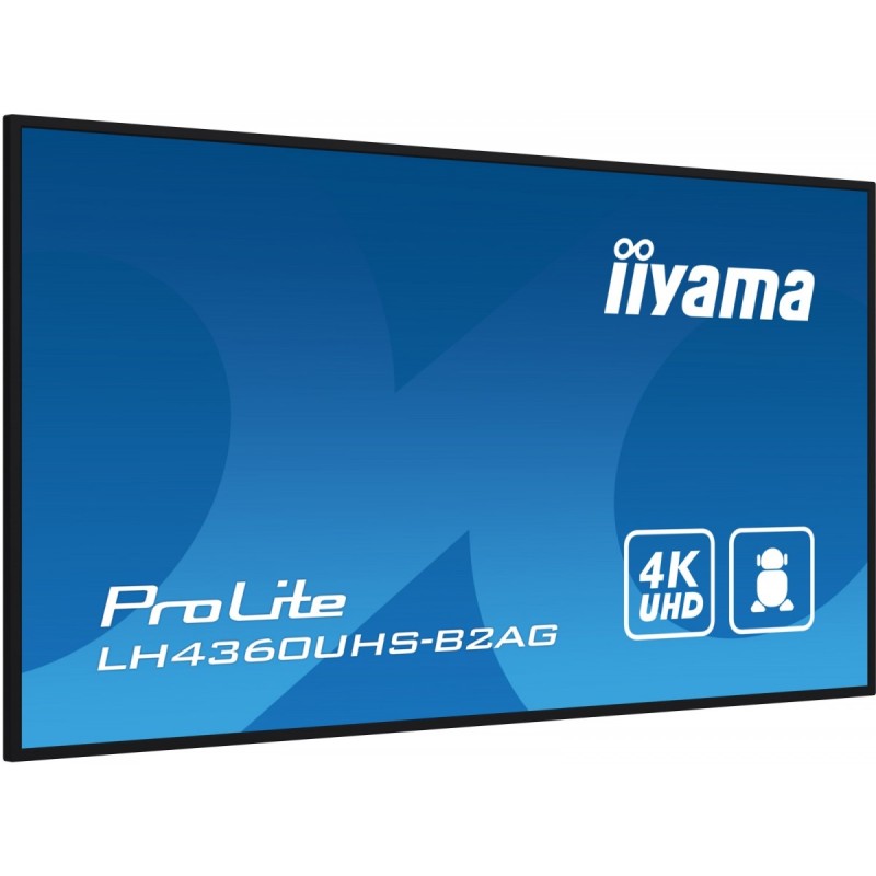 Monitor 43 LH4360UHS-B2A 24/7, 500cd, 4K, VA, Wifi, 6.5ms, 3… | PartsPC.pl