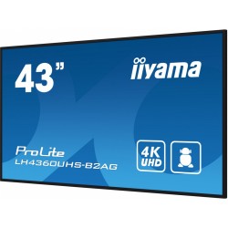 Monitor 43 LH4360UHS-B2A 24/7, 500cd, 4K, VA, Wifi, 6.5ms, 3… | PartsPC.pl