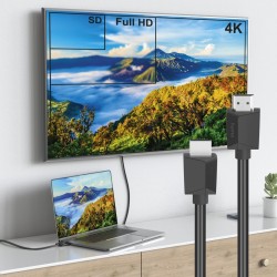 Kabel HDMI 2.0b 4k 0,75m | PartsPC.pl