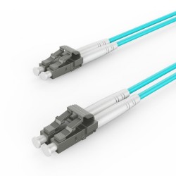 Kabel światłowodowy wielomodowy duplex OM4 50/125,LC/LC,25m | PartsPC.pl