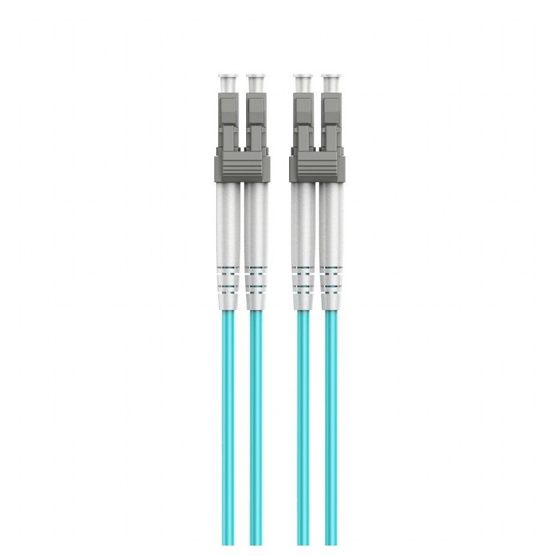 Kabel światłowodowy wielomodowy duplex OM4 50/125,LC/LC,7.5m | PartsPC.pl
