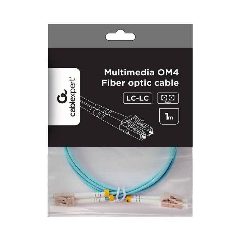 Kabel światłowodowy wielomodowy duplex OM4 50/125, LC/LC, 1 … | PartsPC.pl