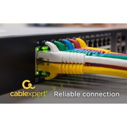 Patch cord kat.6 miedź UTP 20m szary | PartsPC.pl