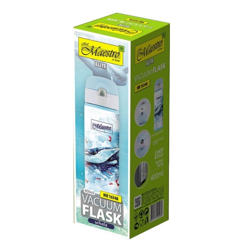 Kubek termiczny 400 ml Whale MR-1634-A | PartsPC.pl