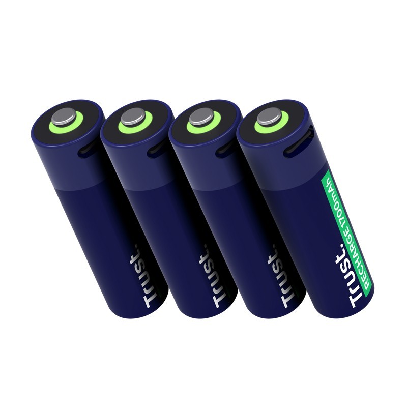 Baterie akumulatory AA USB-C 4 sztuki | PartsPC.pl