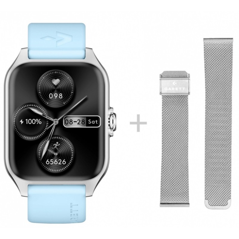 Smartwatch GRC ACTIVITY 2 Srebrny matowy | PartsPC.pl