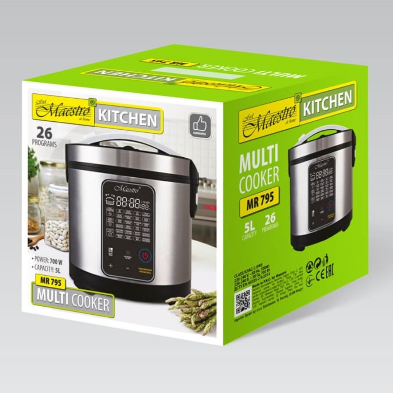 Multicooker 5l, 26 programów, 700W  MR-795 | PartsPC.pl