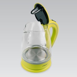 Czajnik elektryczny szklany 1,7l 2000W MR-064-GREEN | PartsPC.pl