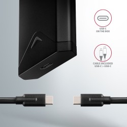 EEM2-UB2 Obudowa zewnętrzna aluminiowa, USB-C 3.2 Gen 2 - M.… | PartsPC.pl
