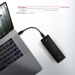 EEM2-UB2 Obudowa zewnętrzna aluminiowa, USB-C 3.2 Gen 2 - M.… | PartsPC.pl
