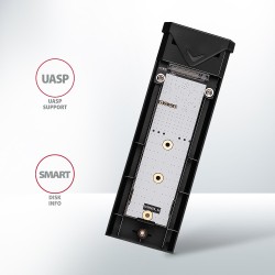EEM2-UB2 Obudowa zewnętrzna aluminiowa, USB-C 3.2 Gen 2 - M.… | PartsPC.pl