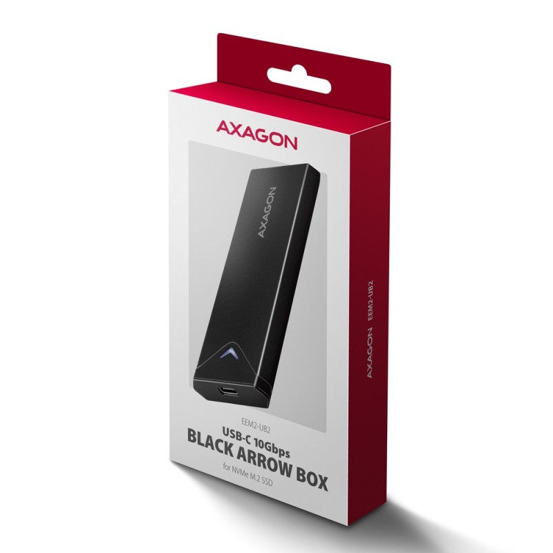 EEM2-UB2 Obudowa zewnętrzna aluminiowa, USB-C 3.2 Gen 2 - M.… | PartsPC.pl