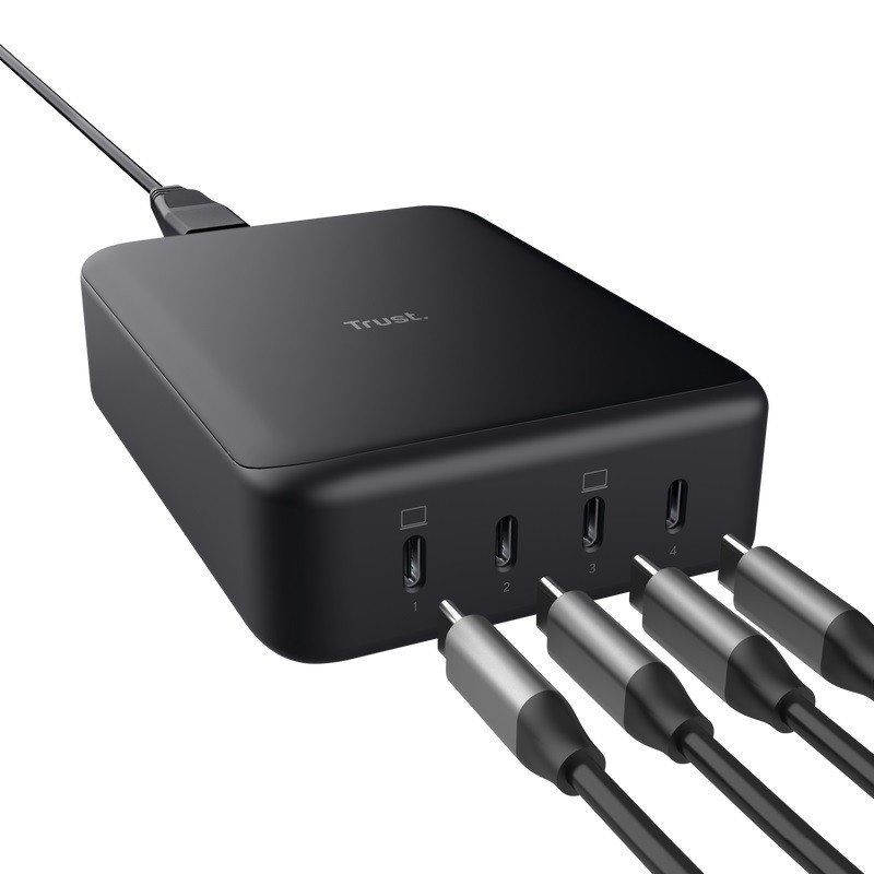 Ładowarka Maxo 240W 4-porty USB-C | PartsPC.pl
